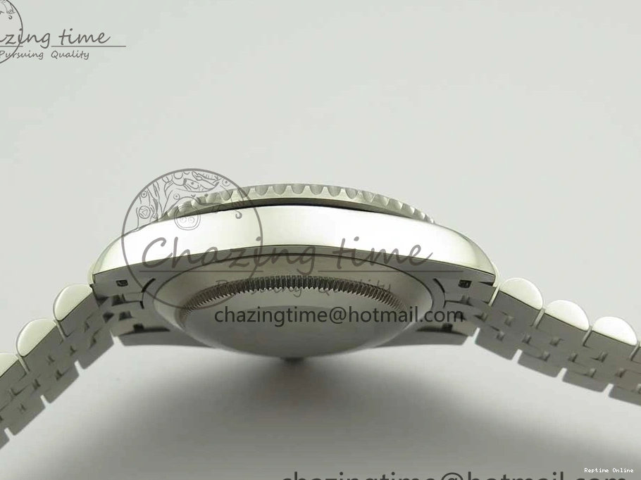 0201 UrbanChic GMT-Master II 126710 BLRO BPF Black Green Ceramic Bezel SS Black Dial on SS Jubilee Bracelet A 3347